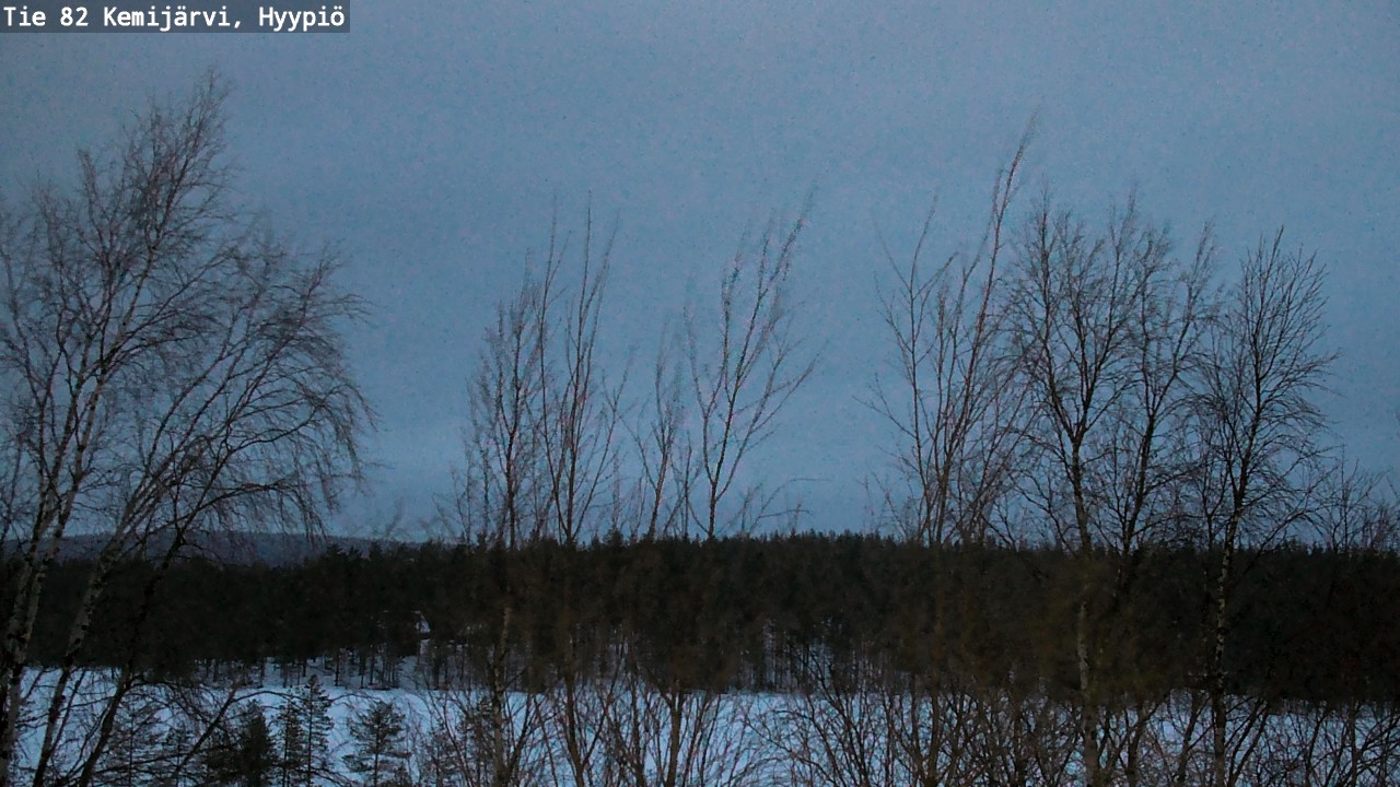 Kelikamerat Kuva Tie 82 Kemijärvi, Hyypiö, Kemijärvi, Lappi