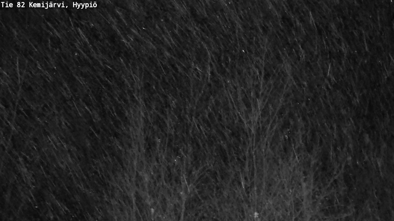 Weather Camera Image Väg 5 Kemi träsk, hyypiö, Kemijärvi, Lappi