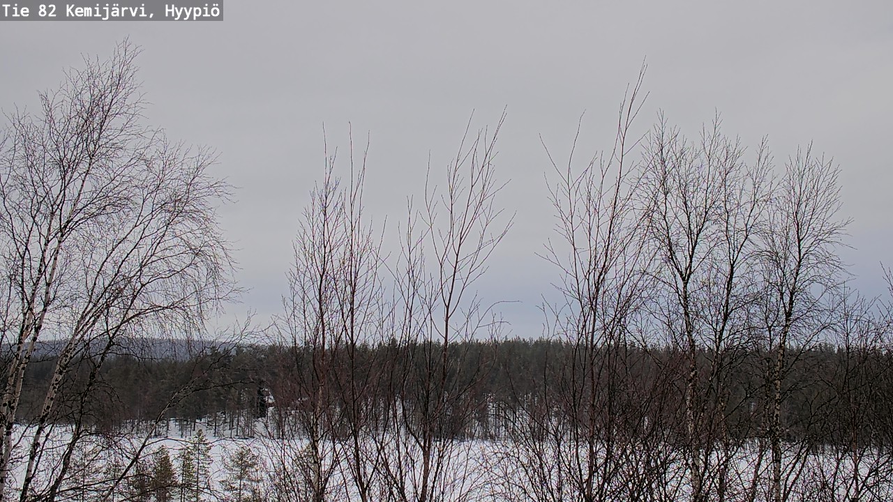 Kelikamerat Kuva Tie 82 Kemijärvi, Hyypiö, Kemijärvi, Lappi
