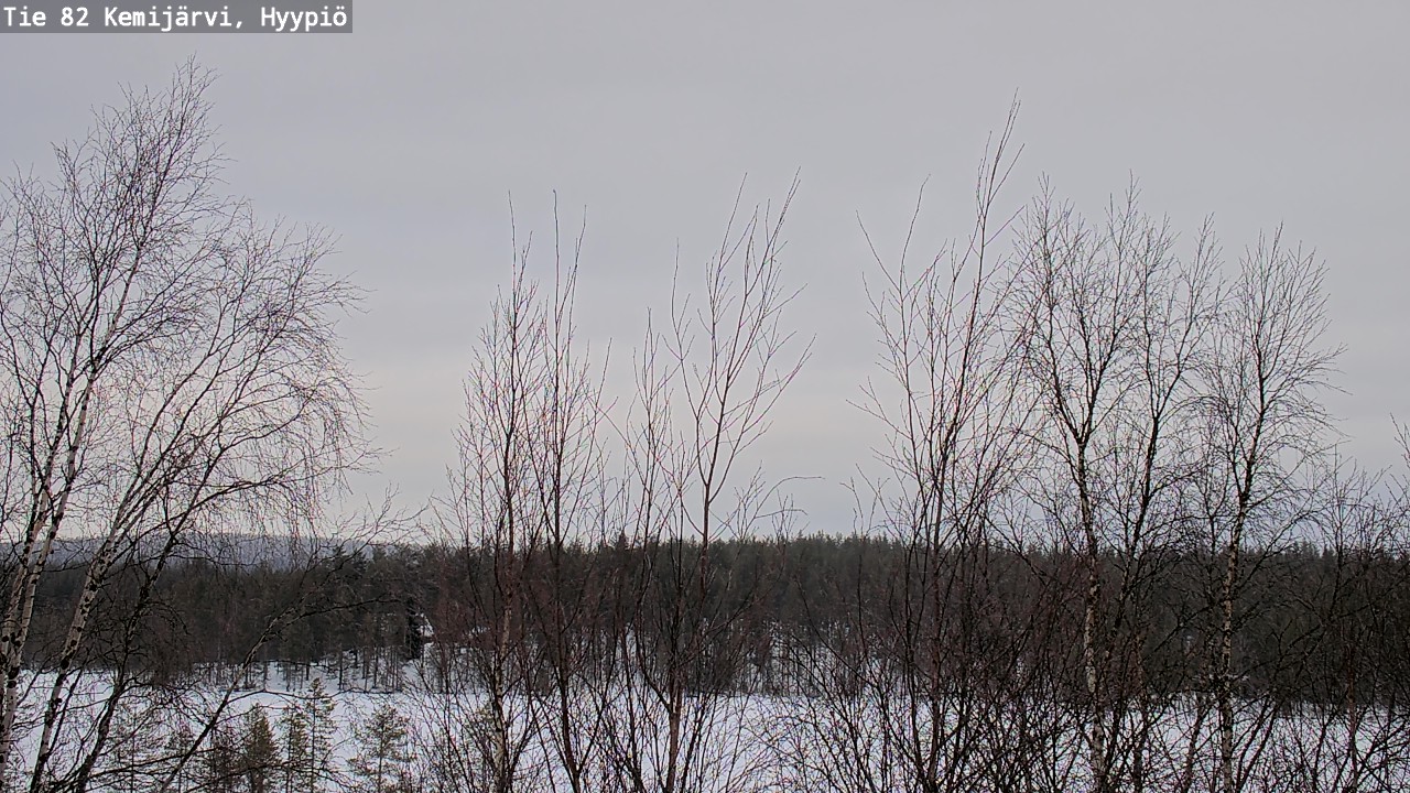 Kelikamerat Kuva Tie 82 Kemijärvi, Hyypiö, Kemijärvi, Lappi