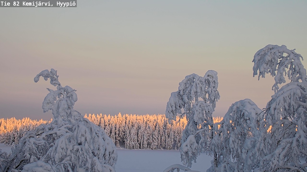 Kelikamerat Kuva Tie 82 Kemijärvi, Hyypiö, Kemijärvi, Lappi