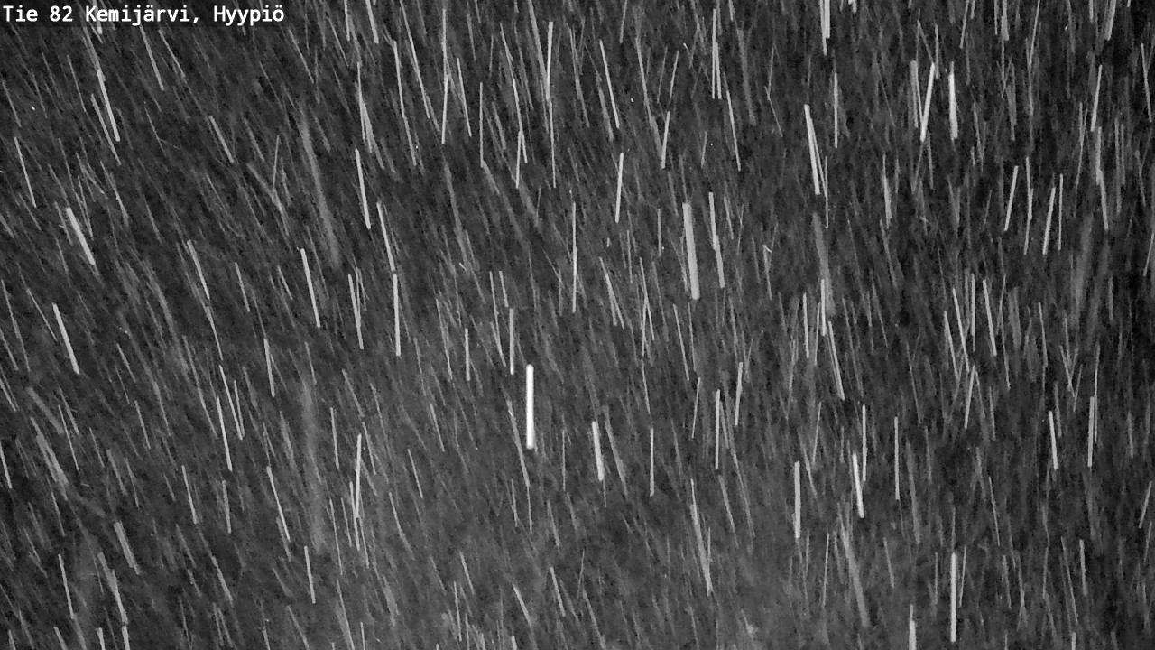 Weather Camera Image Väg 5 Kemi träsk, hyypiö, Kemijärvi, Lappi