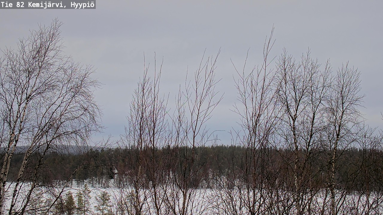 Kelikamerat Kuva Tie 82 Kemijärvi, Hyypiö, Kemijärvi, Lappi