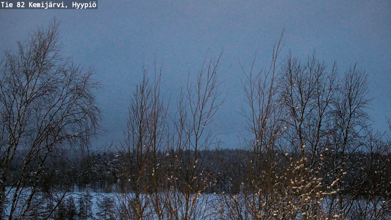 Kelikamerat Kuva Tie 82 Kemijärvi, Hyypiö, Kemijärvi, Lappi