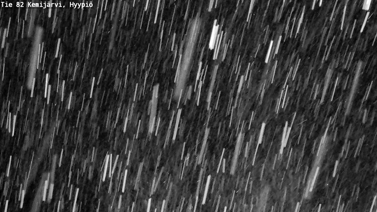 Weather Camera Image Väg 5 Kemi träsk, hyypiö, Kemijärvi, Lappi