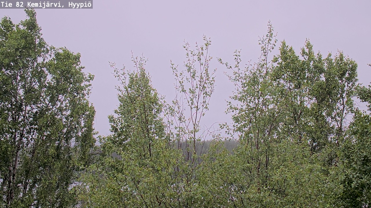 Weather Camera Image Väg 5 Kemi träsk, hyypiö, Kemijärvi, Lappi