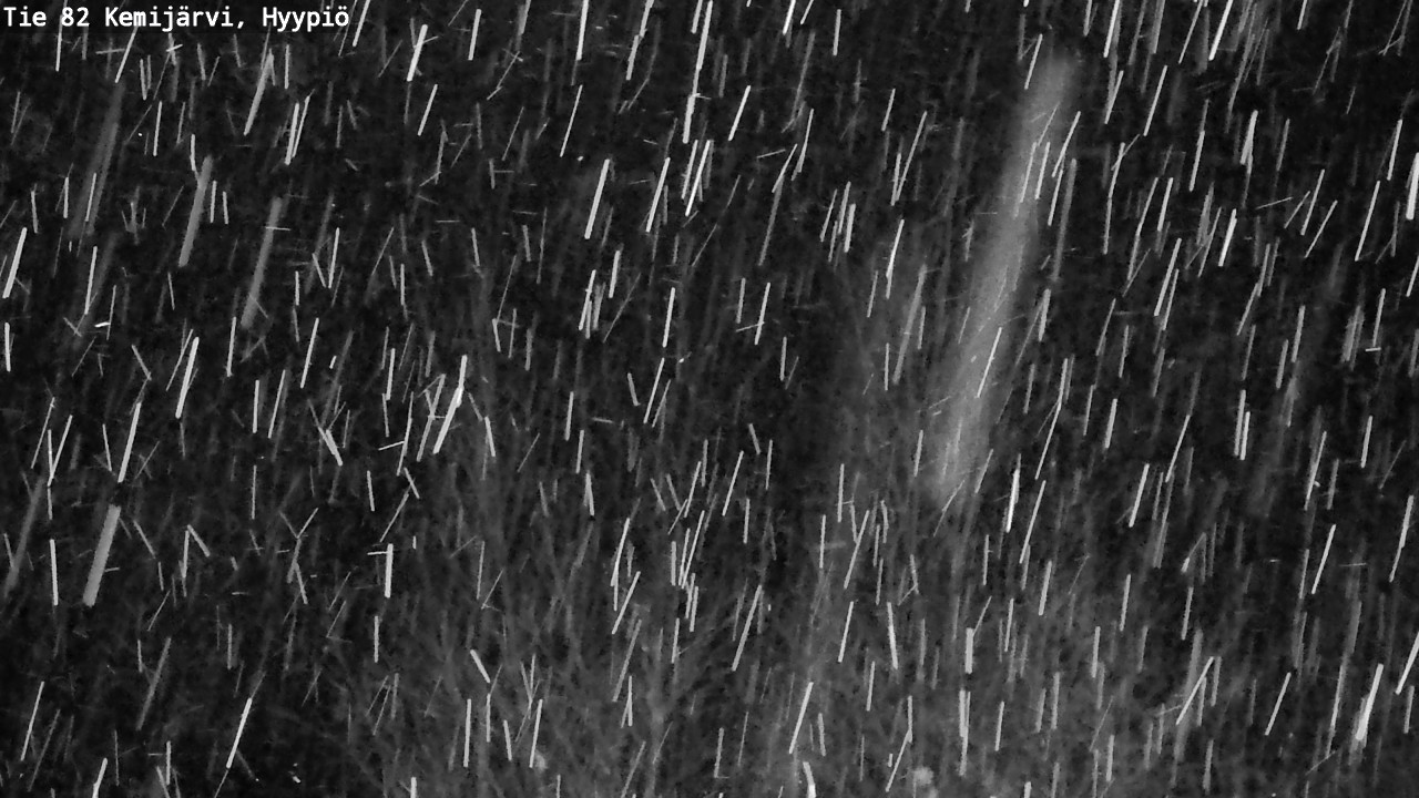 Weather Camera Image Väg 5 Kemi träsk, hyypiö, Kemijärvi, Lappi