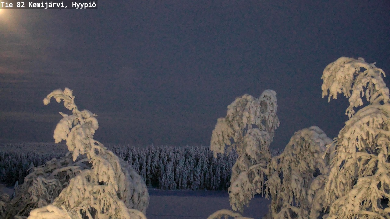 Kelikamerat Kuva Tie 82 Kemijärvi, Hyypiö, Kemijärvi, Lappi