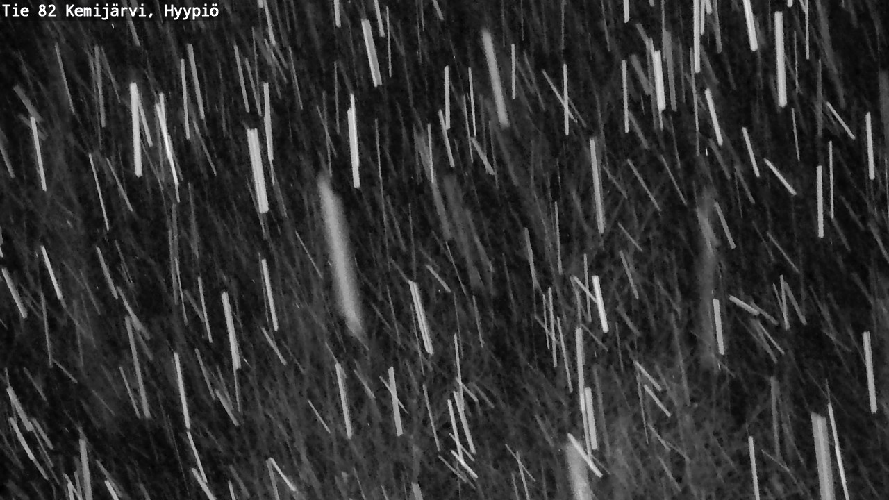 Weather Camera Image Väg 5 Kemi träsk, hyypiö, Kemijärvi, Lappi