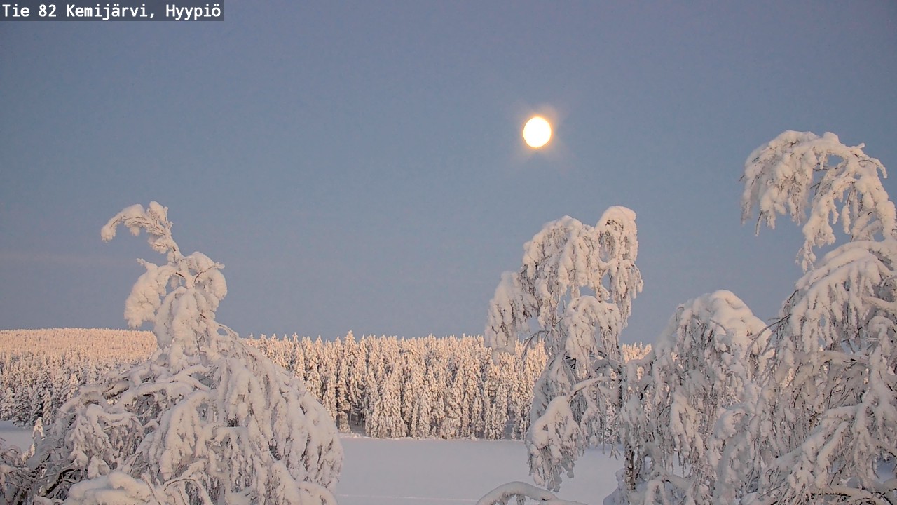 Kelikamerat Kuva Tie 82 Kemijärvi, Hyypiö, Kemijärvi, Lappi