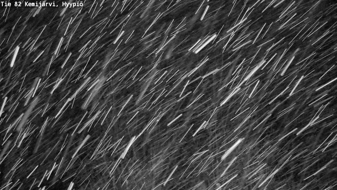 Weather Camera Image Väg 5 Kemi träsk, hyypiö, Kemijärvi, Lappi