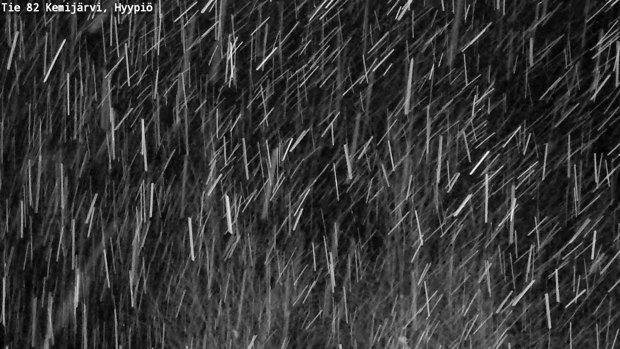 Weather Camera Image Väg 5 Kemi träsk, hyypiö, Kemijärvi, Lappi