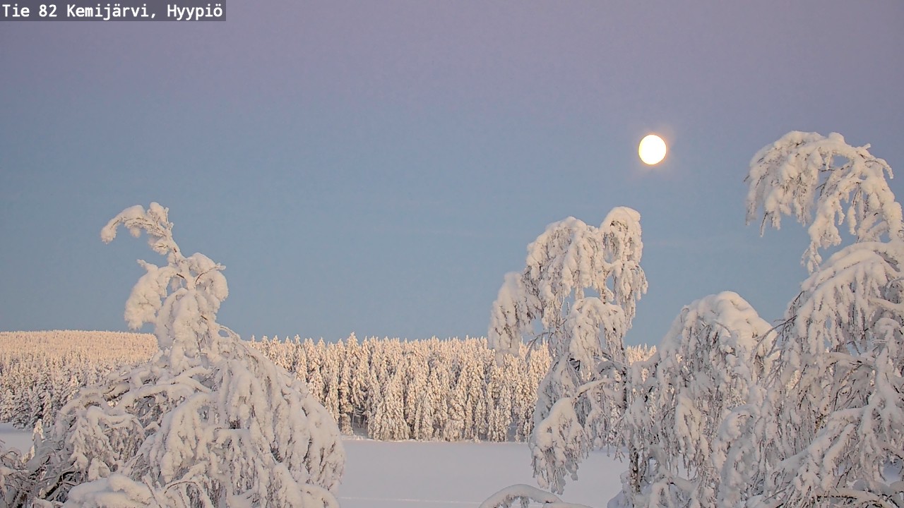 Kelikamerat Kuva Tie 82 Kemijärvi, Hyypiö, Kemijärvi, Lappi