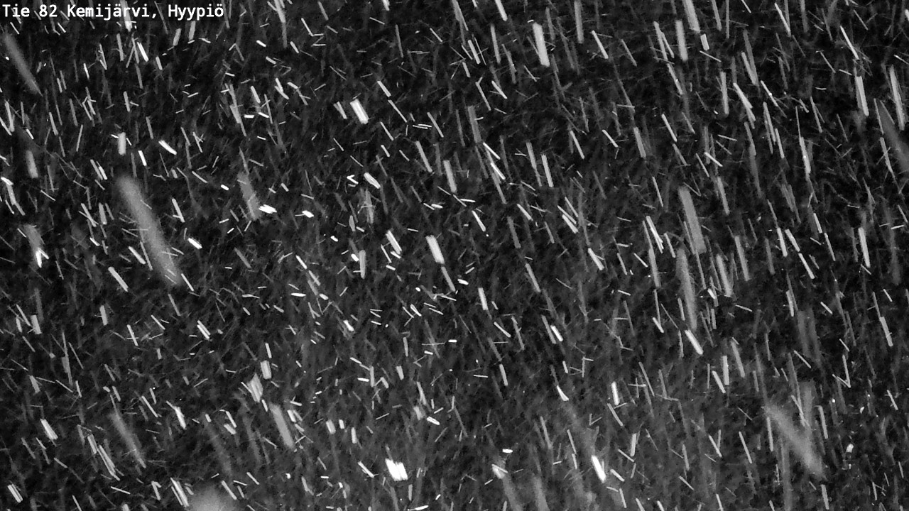 Weather Camera Image Väg 5 Kemi träsk, hyypiö, Kemijärvi, Lappi