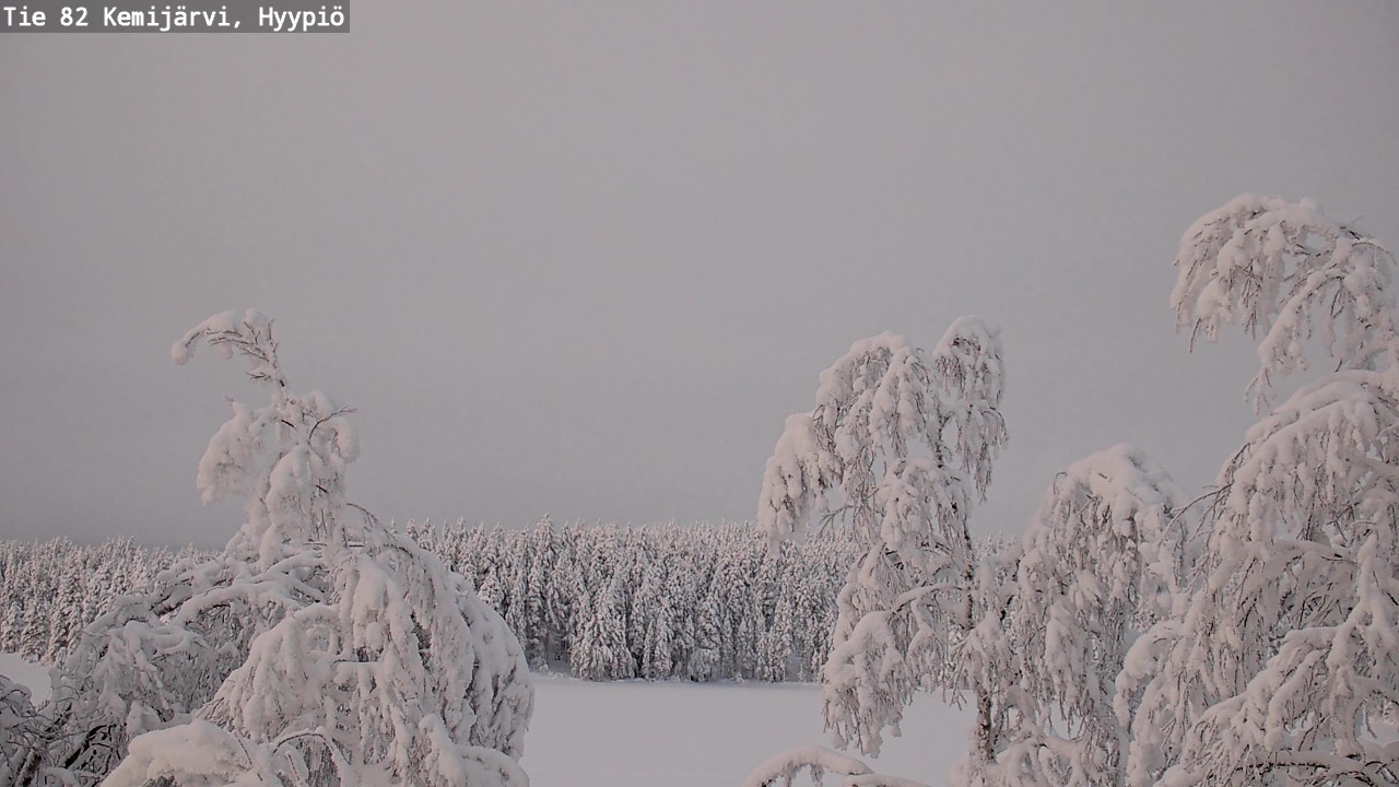 Kelikamerat Kuva Tie 82 Kemijärvi, Hyypiö, Kemijärvi, Lappi