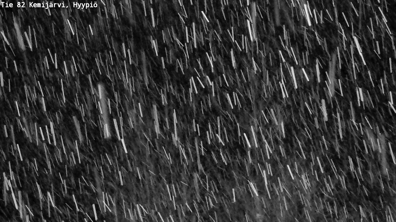 Weather Camera Image Väg 5 Kemi träsk, hyypiö, Kemijärvi, Lappi