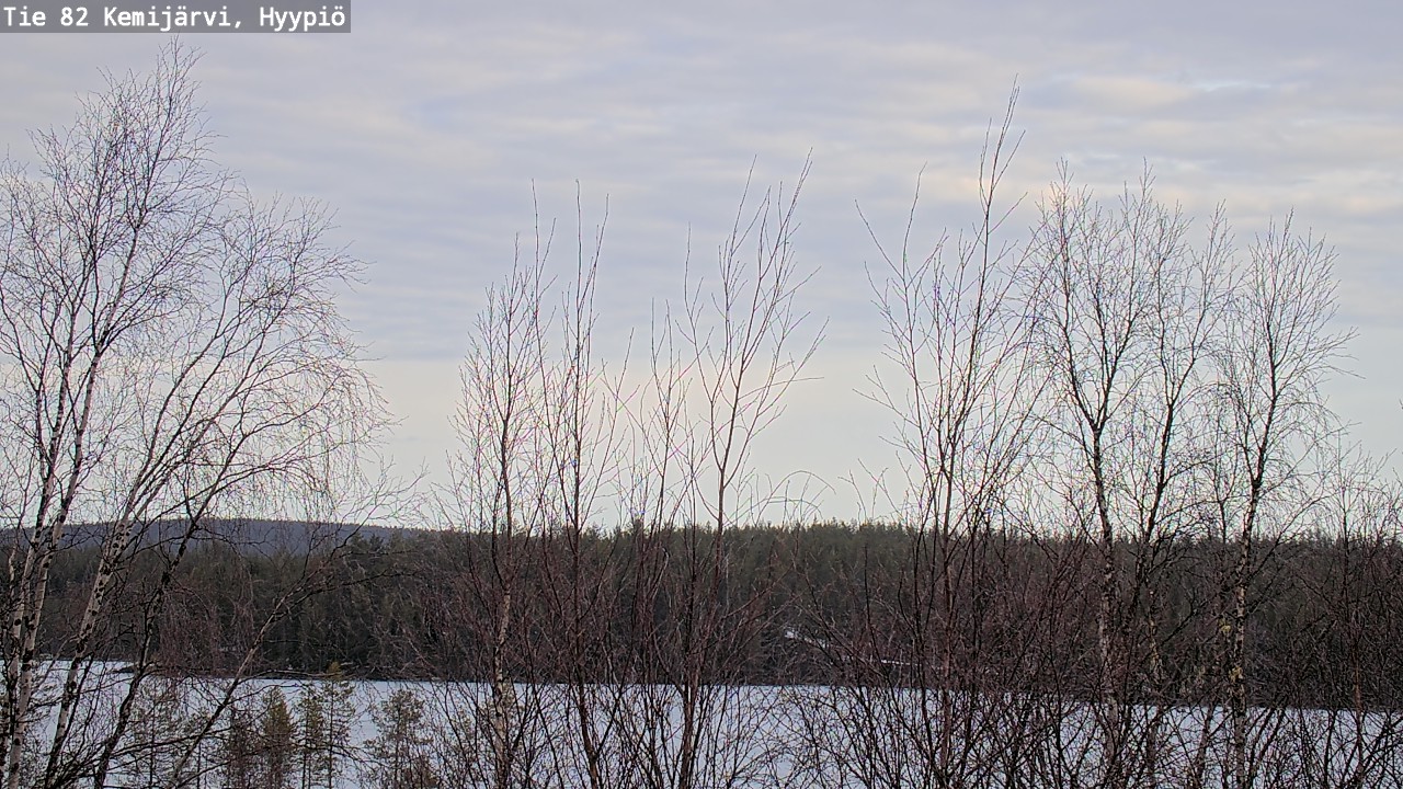 Kelikamerat Kuva Tie 82 Kemijärvi, Hyypiö, Kemijärvi, Lappi