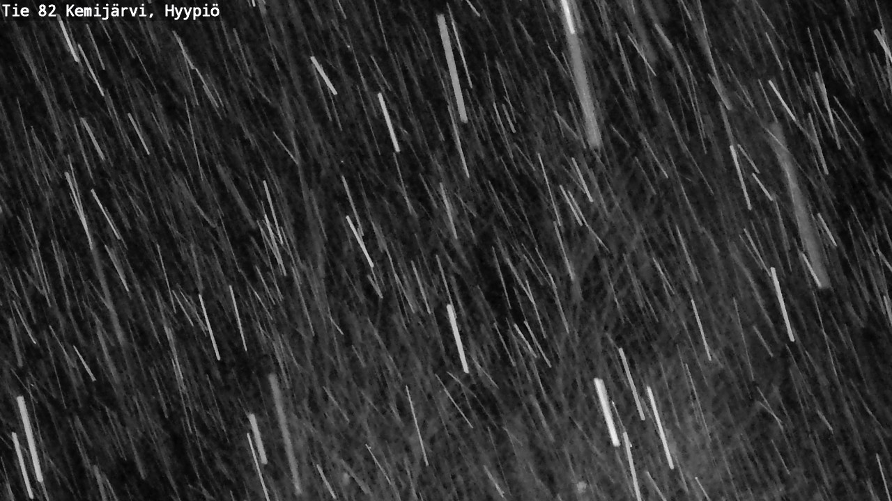 Weather Camera Image Väg 5 Kemi träsk, hyypiö, Kemijärvi, Lappi