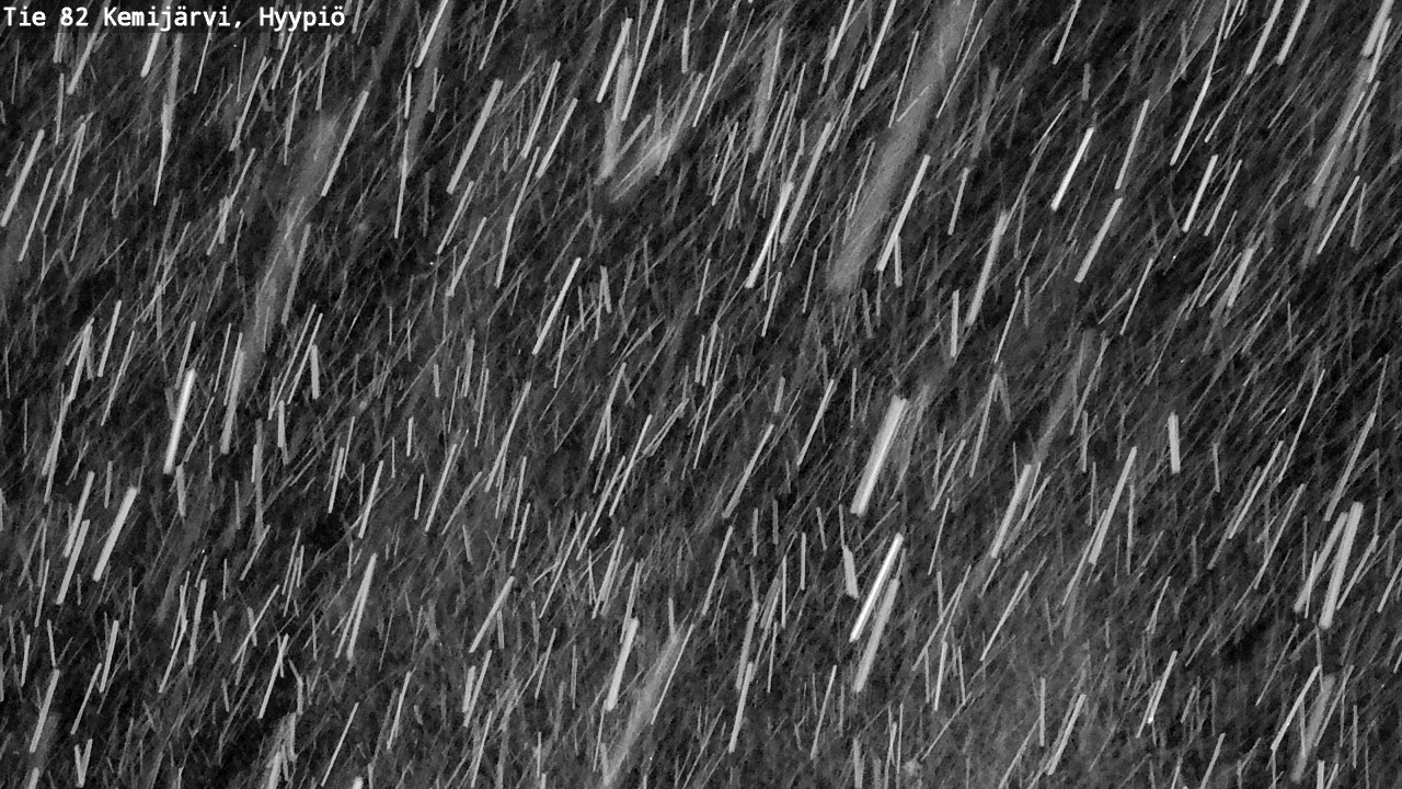 Weather Camera Image Väg 5 Kemi träsk, hyypiö, Kemijärvi, Lappi