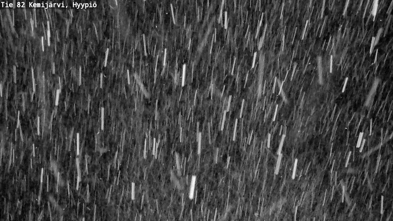 Weather Camera Image Väg 5 Kemi träsk, hyypiö, Kemijärvi, Lappi