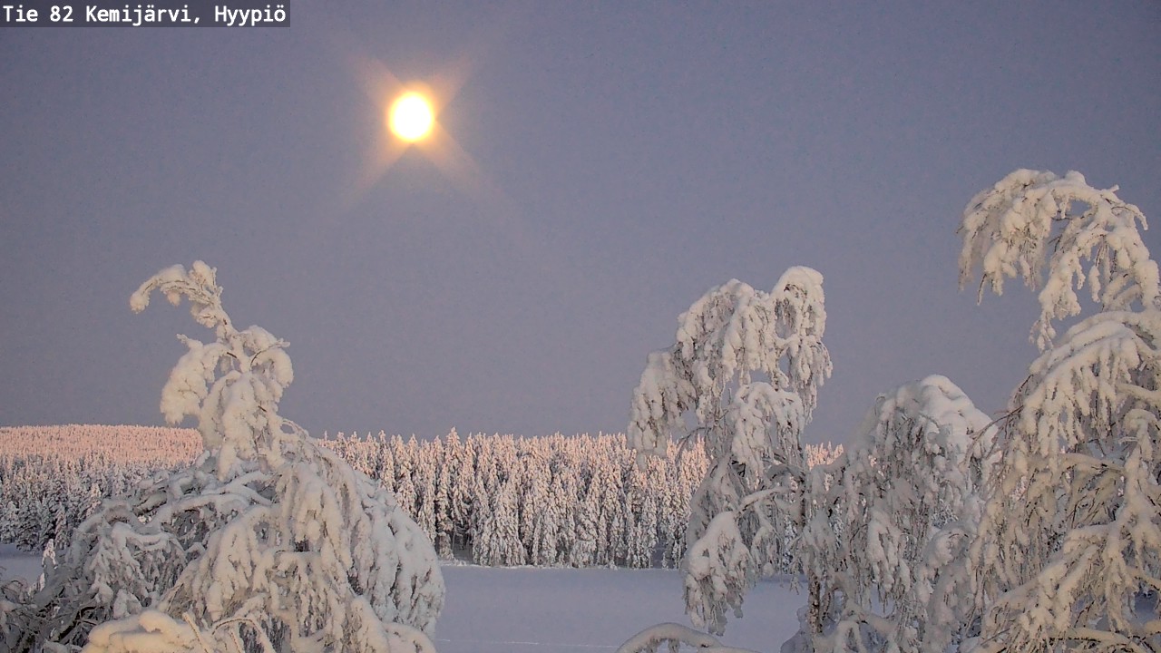 Kelikamerat Kuva Tie 82 Kemijärvi, Hyypiö, Kemijärvi, Lappi