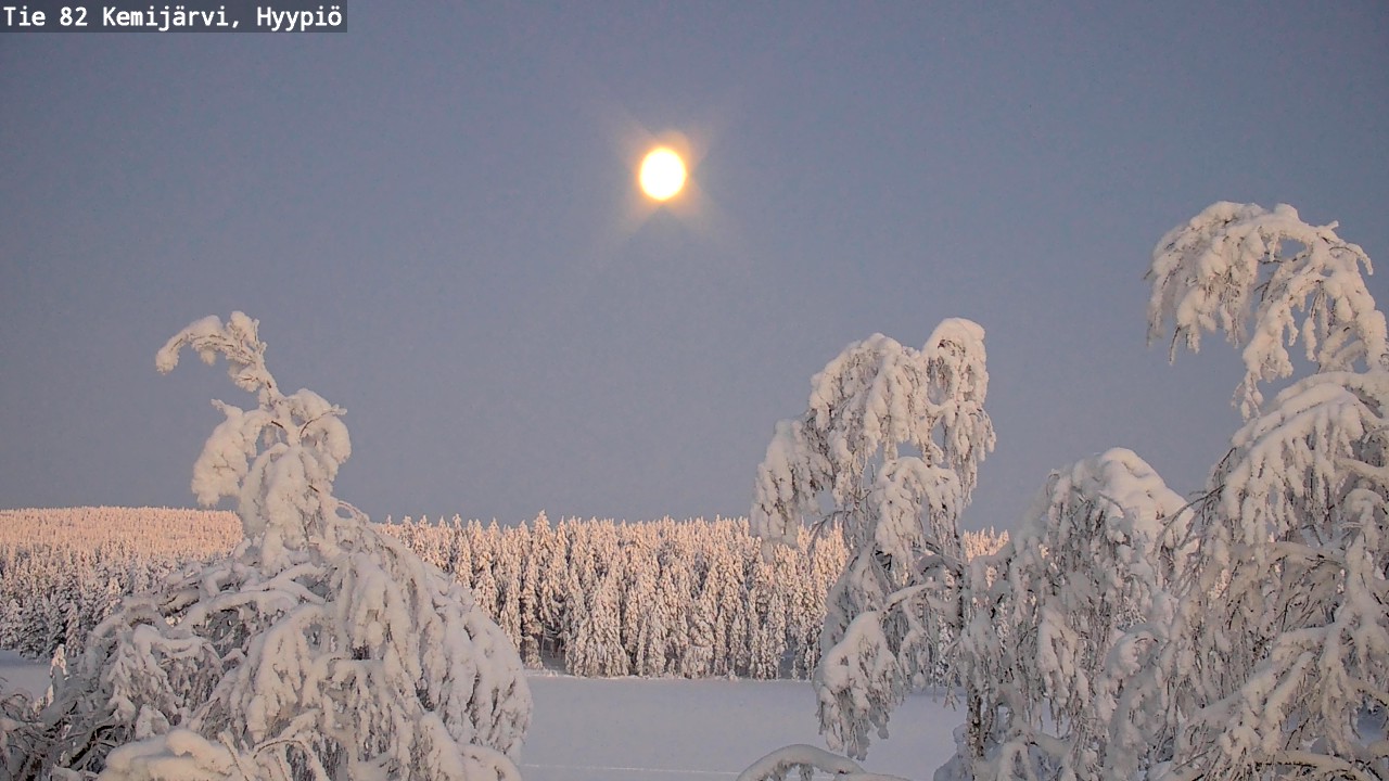 Kelikamerat Kuva Tie 82 Kemijärvi, Hyypiö, Kemijärvi, Lappi
