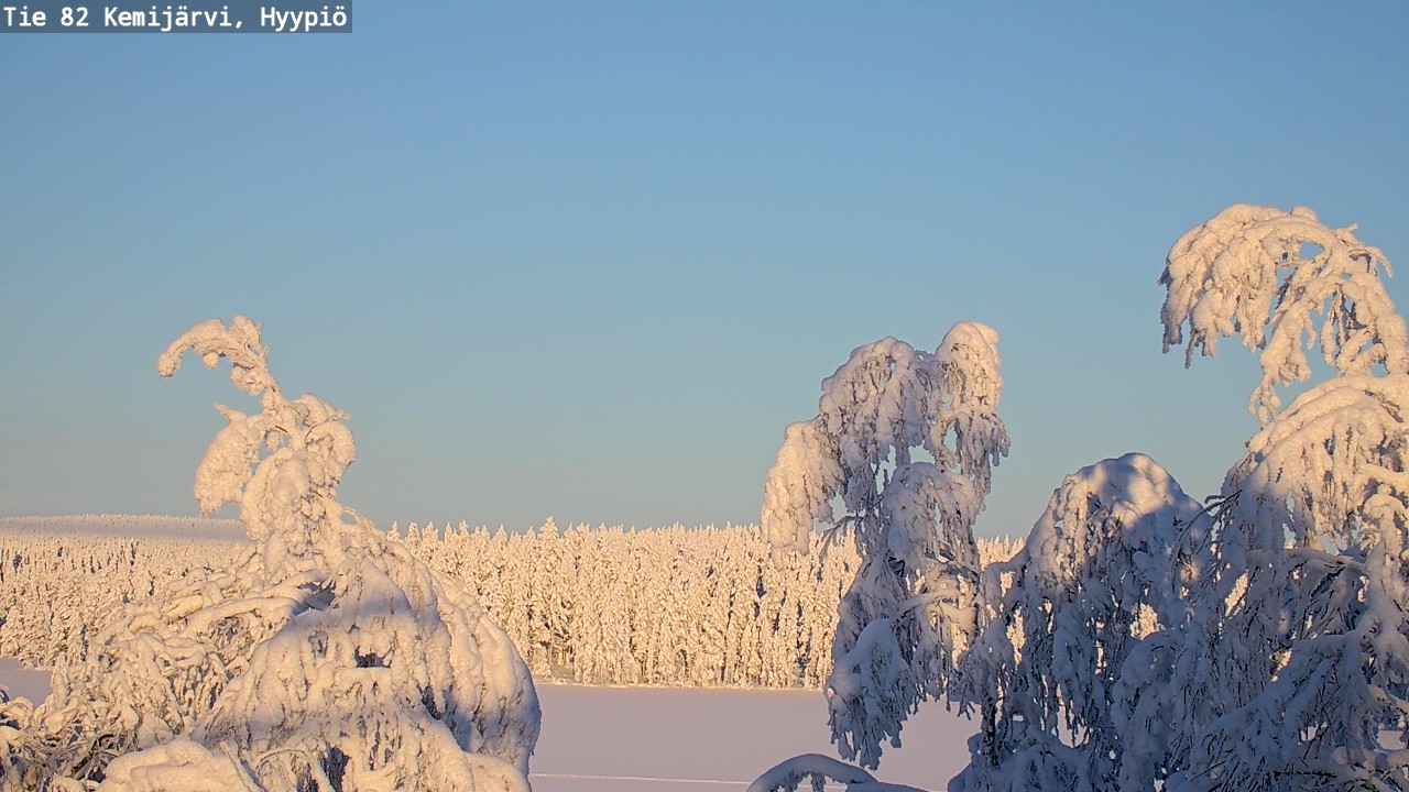 Kelikamerat Kuva Tie 82 Kemijärvi, Hyypiö, Kemijärvi, Lappi
