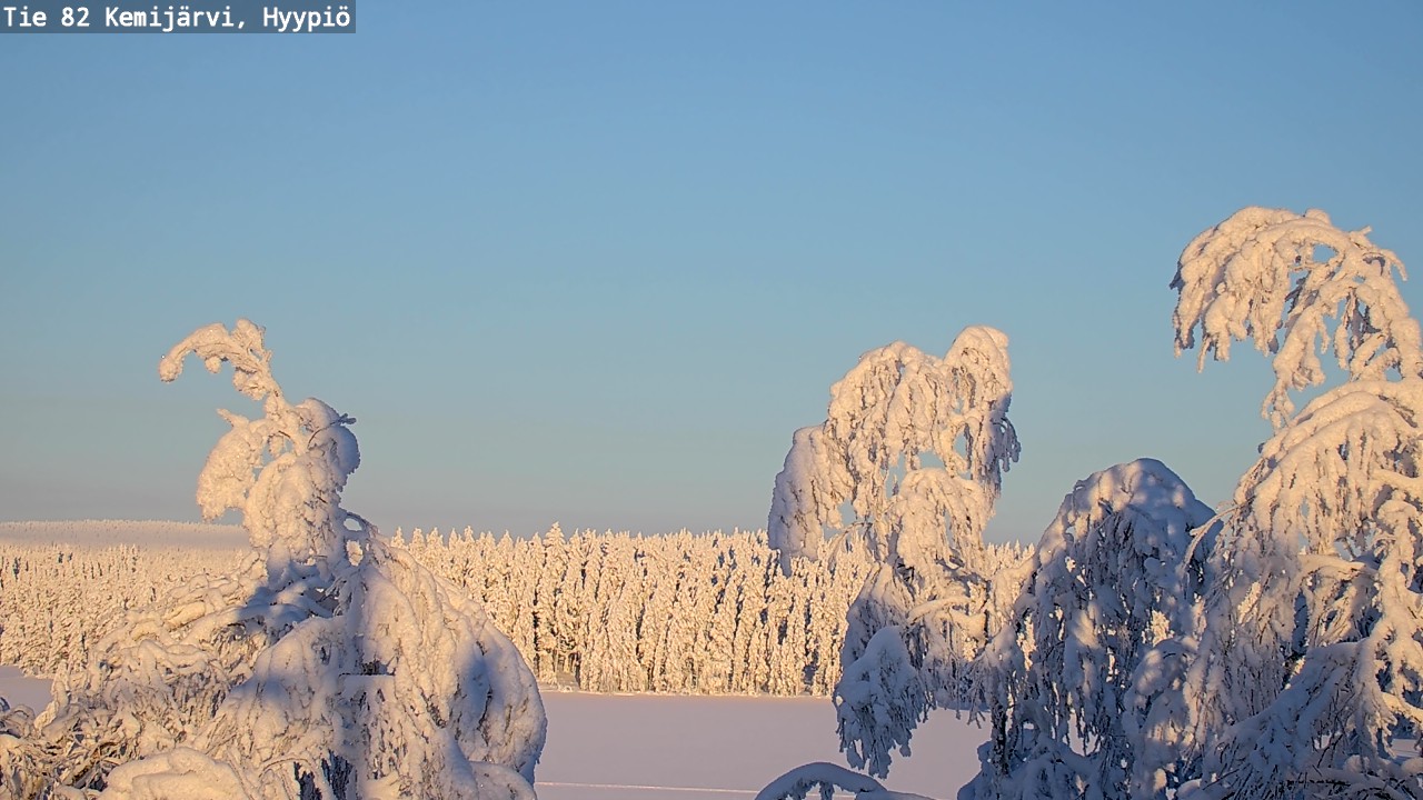 Kelikamerat Kuva Tie 82 Kemijärvi, Hyypiö, Kemijärvi, Lappi