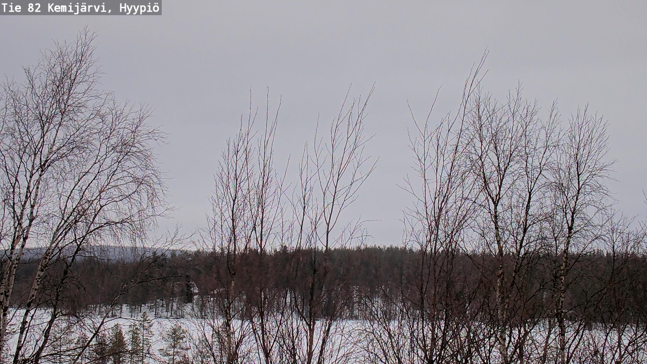 Kelikamerat Kuva Tie 82 Kemijärvi, Hyypiö, Kemijärvi, Lappi