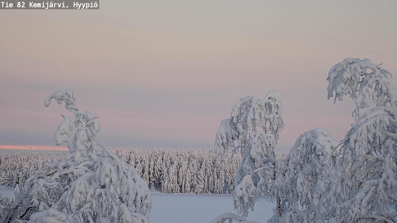 Kelikamerat Kuva Tie 82 Kemijärvi, Hyypiö, Kemijärvi, Lappi