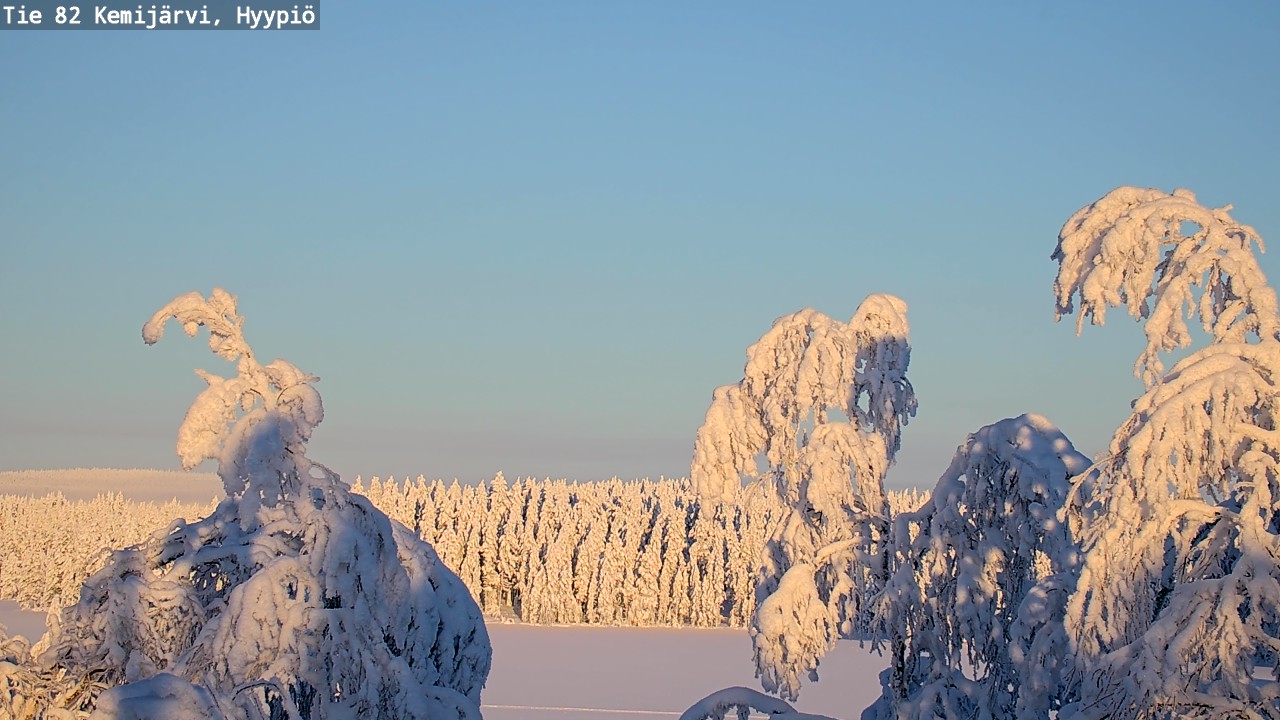 Kelikamerat Kuva Tie 82 Kemijärvi, Hyypiö, Kemijärvi, Lappi