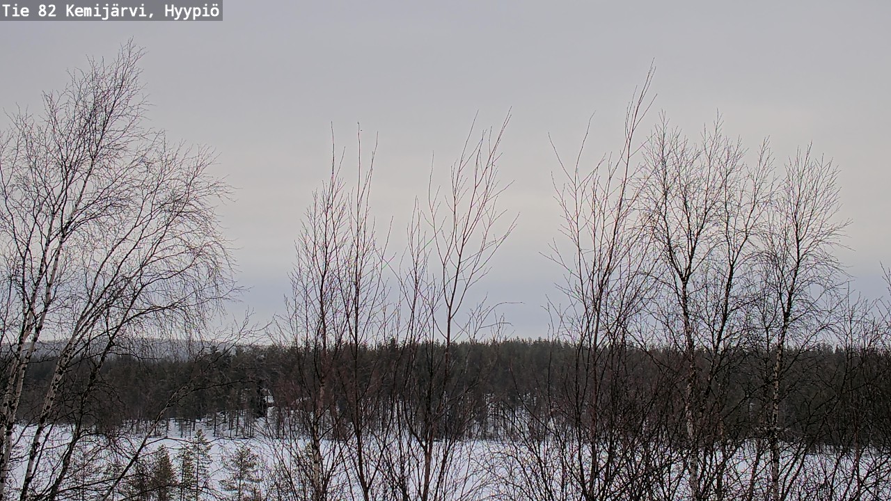 Kelikamerat Kuva Tie 82 Kemijärvi, Hyypiö, Kemijärvi, Lappi