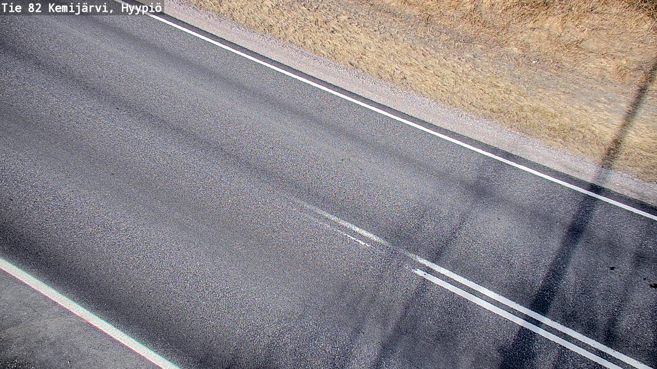 Weather Camera Image Väg 5 Kemi träsk, hyypiö, Kemijärvi, Lappi