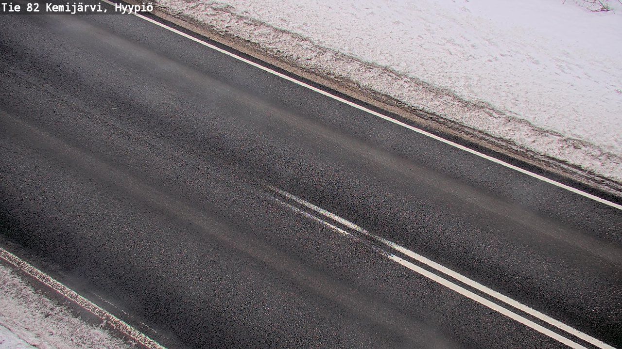 Kelikamerat Kuva Tie 82 Kemijärvi, Hyypiö, Kemijärvi, Lappi