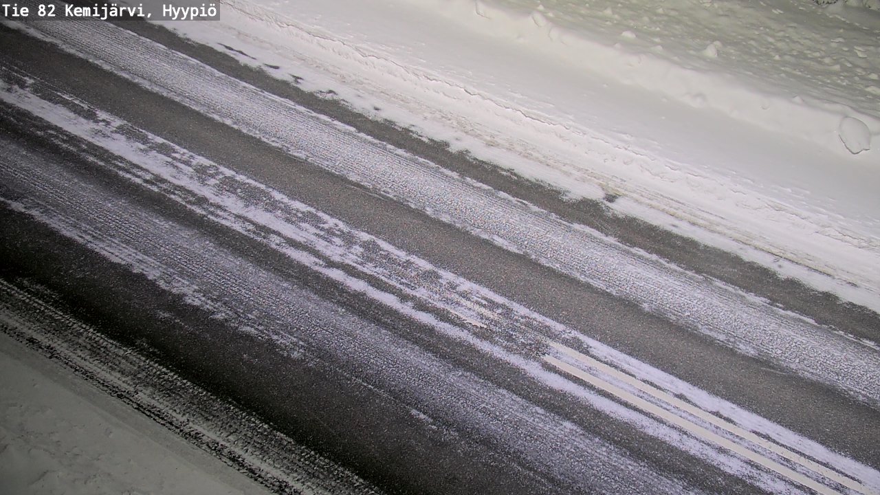 Kelikamerat Kuva Tie 82 Kemijärvi, Hyypiö, Kemijärvi, Lappi