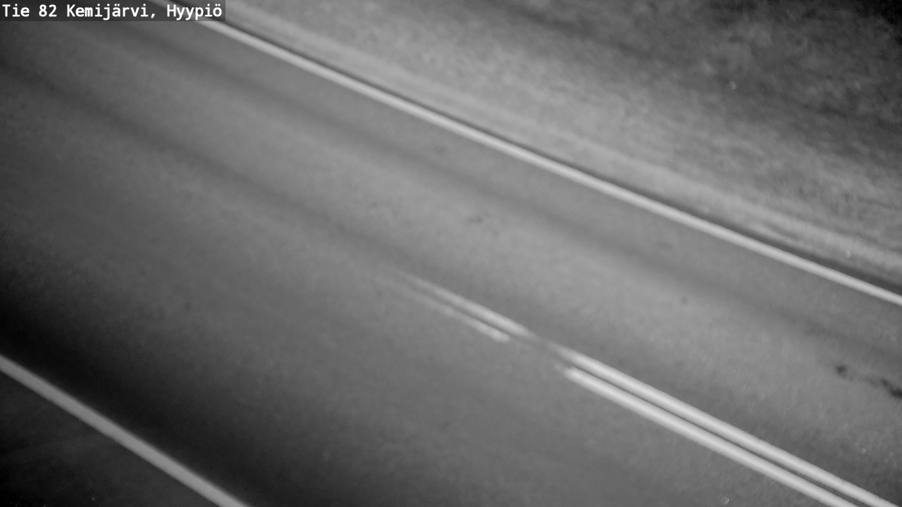 Weather Camera Image Väg 5 Kemi träsk, hyypiö, Kemijärvi, Lappi