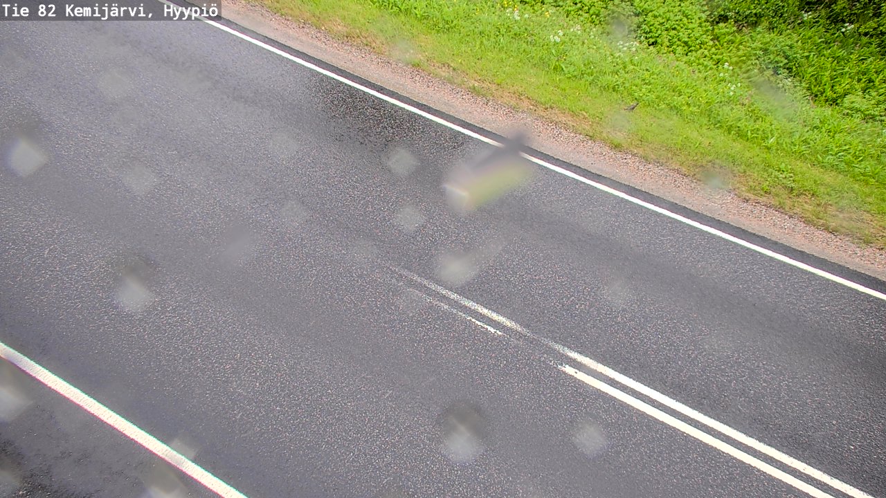 Weather Camera Image Väg 5 Kemi träsk, hyypiö, Kemijärvi, Lappi