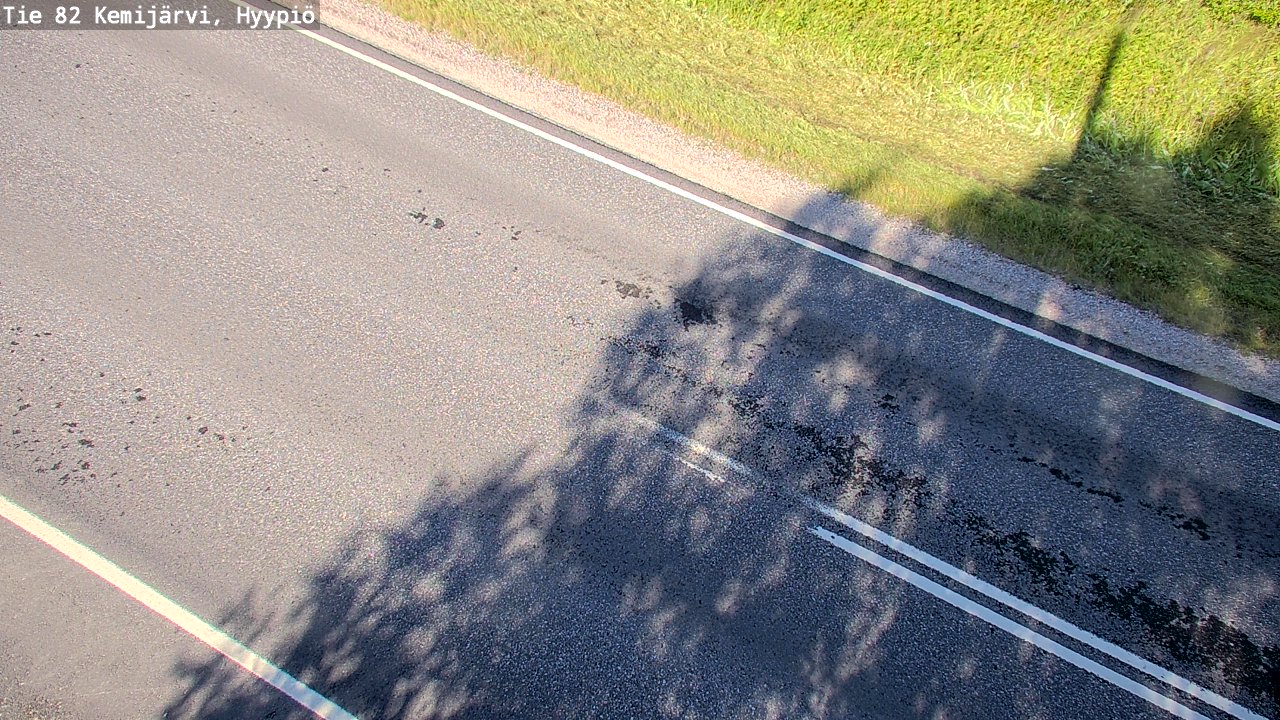 Weather Camera Image Road 82 Kemijärvi, Hyypiö, Kemijärvi, Lappi
