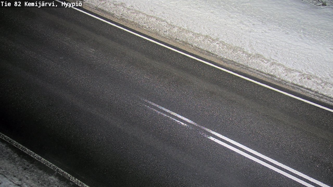 Kelikamerat Kuva Tie 82 Kemijärvi, Hyypiö, Kemijärvi, Lappi