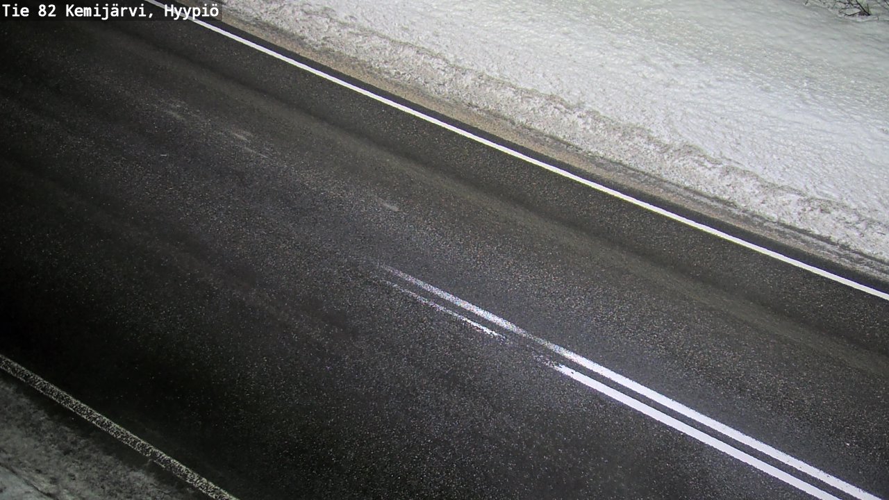 Kelikamerat Kuva Tie 82 Kemijärvi, Hyypiö, Kemijärvi, Lappi