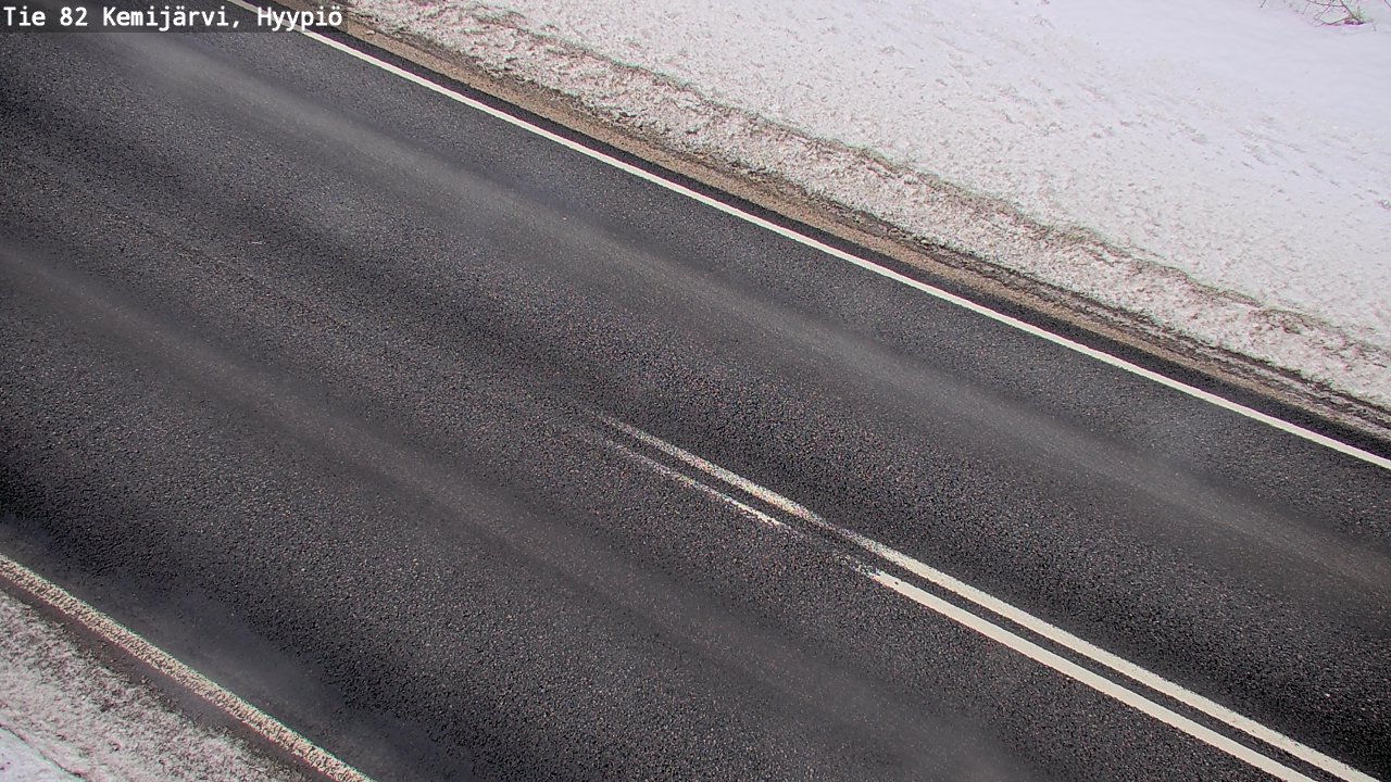 Kelikamerat Kuva Tie 82 Kemijärvi, Hyypiö, Kemijärvi, Lappi