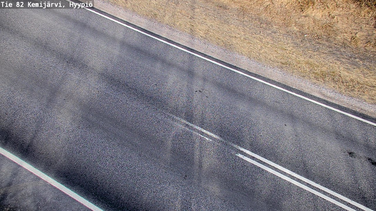 Weather Camera Image Väg 5 Kemi träsk, hyypiö, Kemijärvi, Lappi