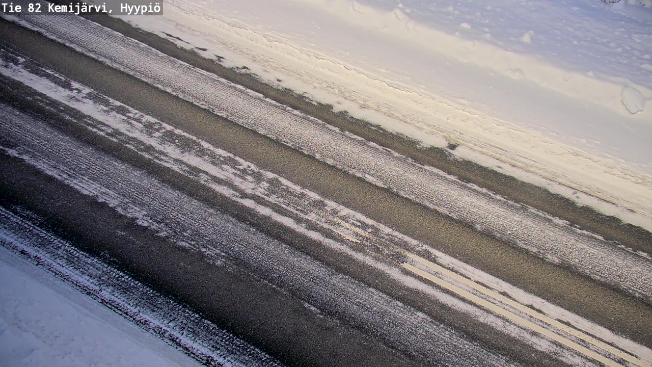 Kelikamerat Kuva Tie 82 Kemijärvi, Hyypiö, Kemijärvi, Lappi