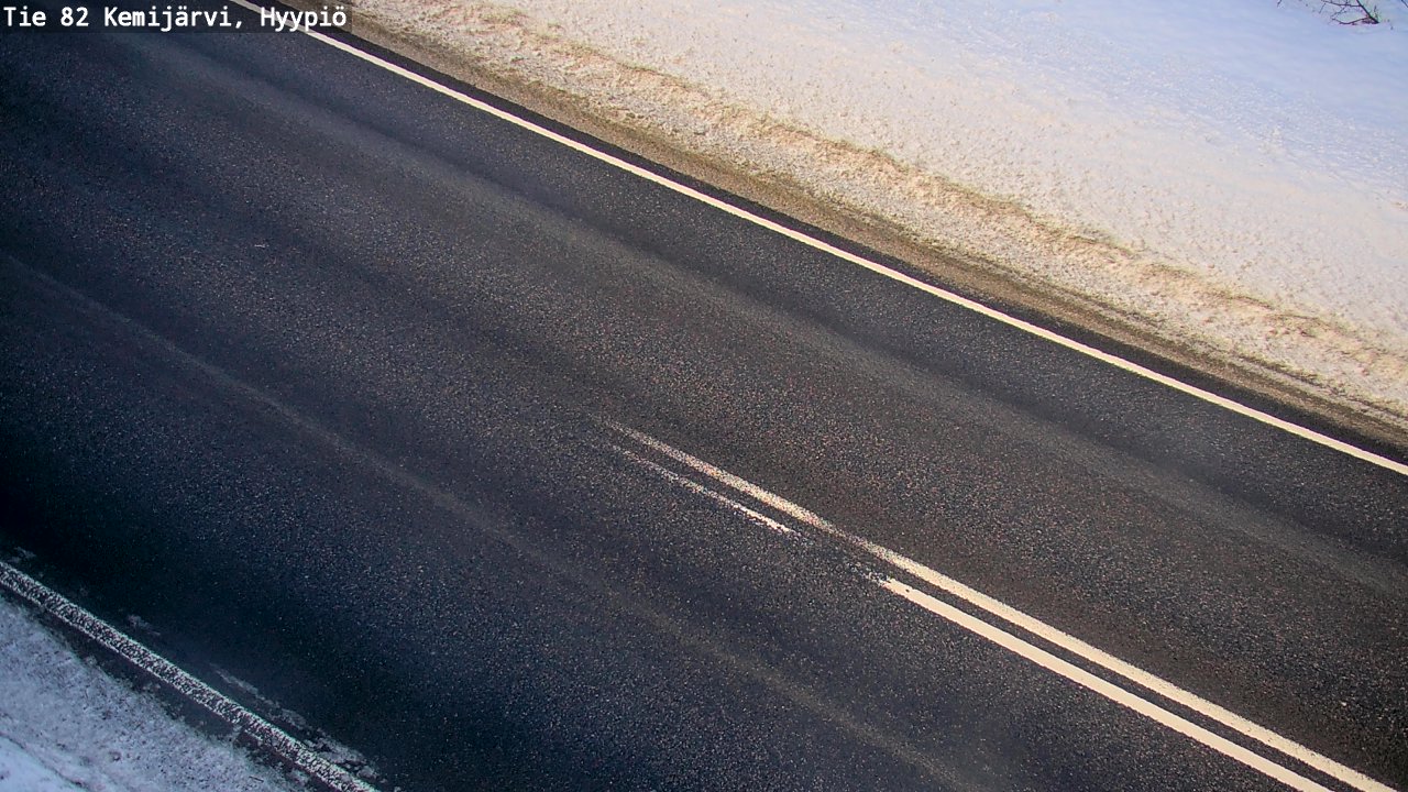 Kelikamerat Kuva Tie 82 Kemijärvi, Hyypiö, Kemijärvi, Lappi
