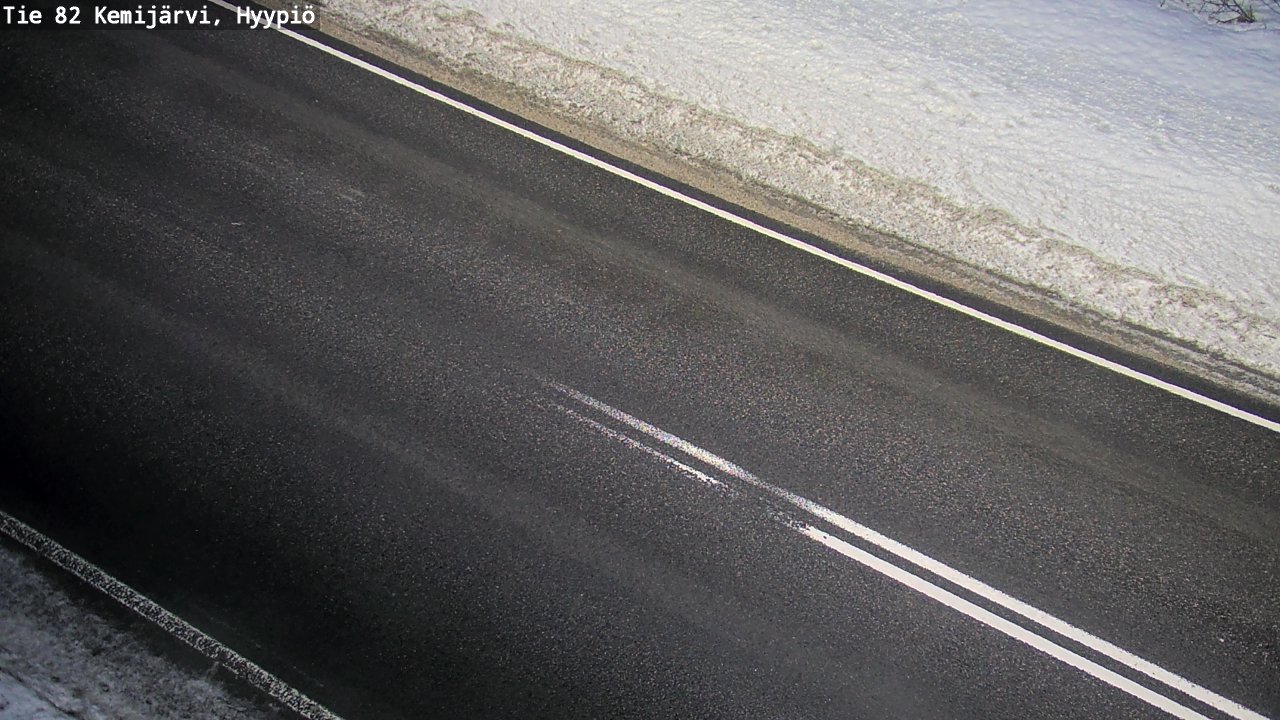Kelikamerat Kuva Tie 82 Kemijärvi, Hyypiö, Kemijärvi, Lappi