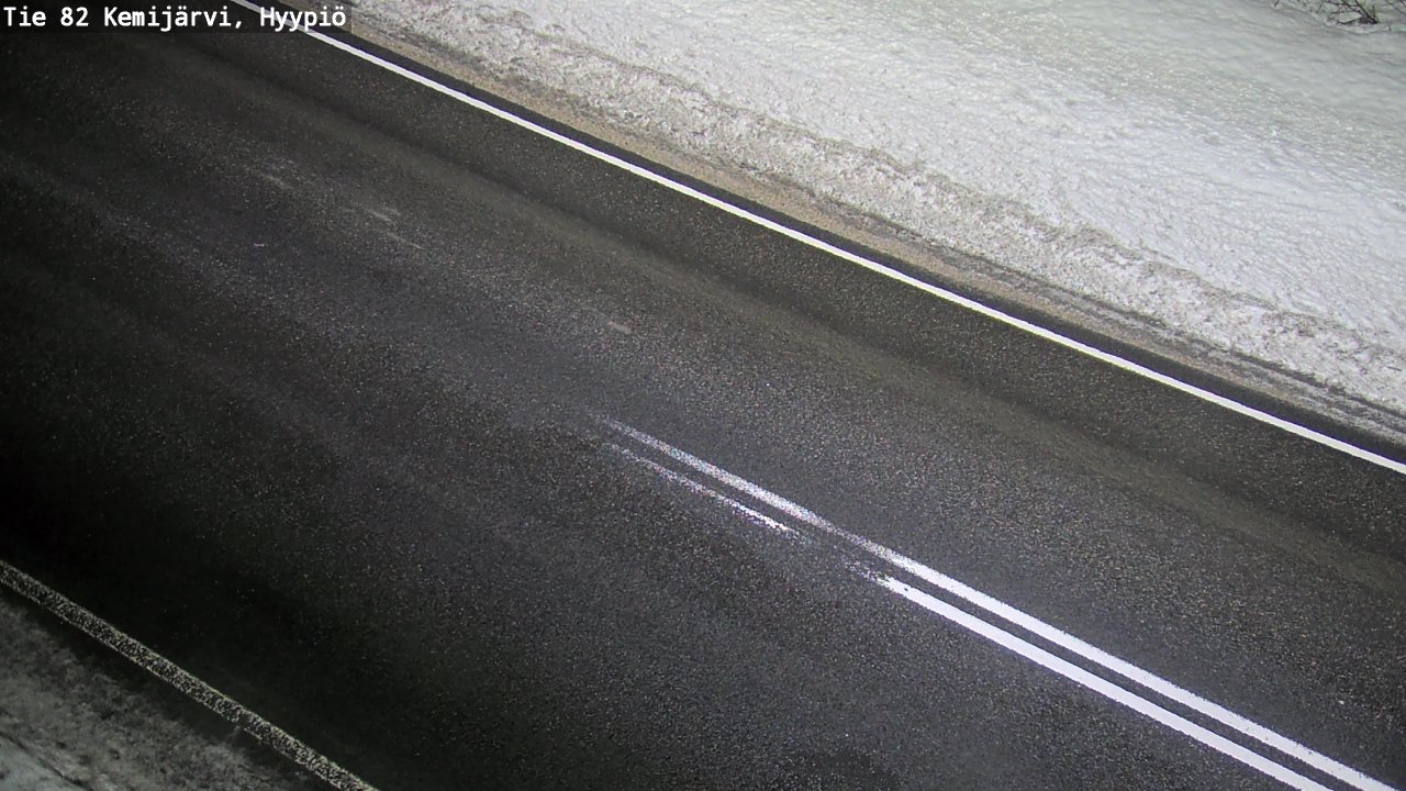Kelikamerat Kuva Tie 82 Kemijärvi, Hyypiö, Kemijärvi, Lappi