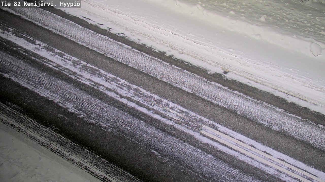 Kelikamerat Kuva Tie 82 Kemijärvi, Hyypiö, Kemijärvi, Lappi