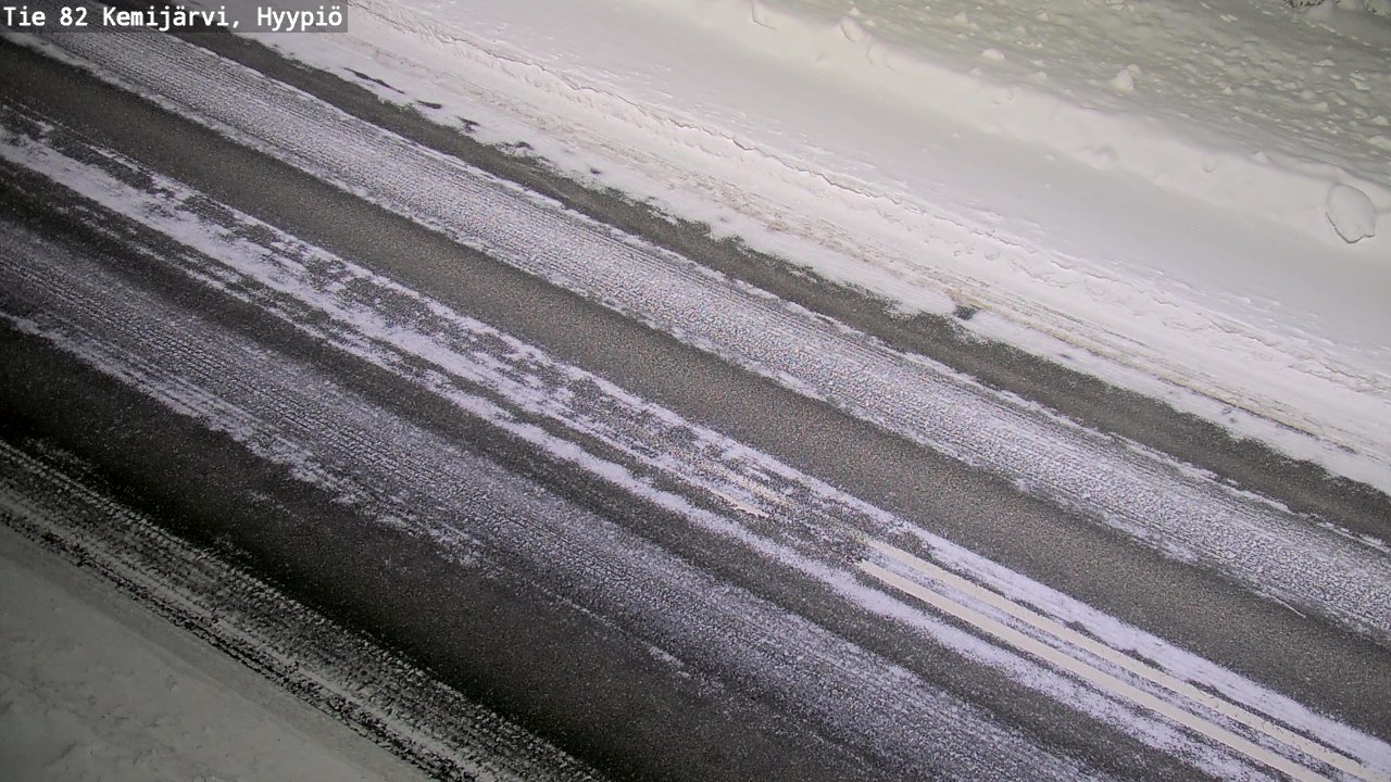 Kelikamerat Kuva Tie 82 Kemijärvi, Hyypiö, Kemijärvi, Lappi