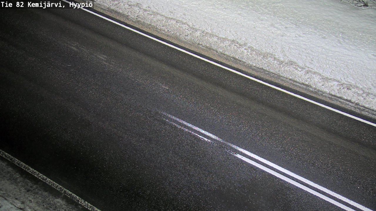Kelikamerat Kuva Tie 82 Kemijärvi, Hyypiö, Kemijärvi, Lappi