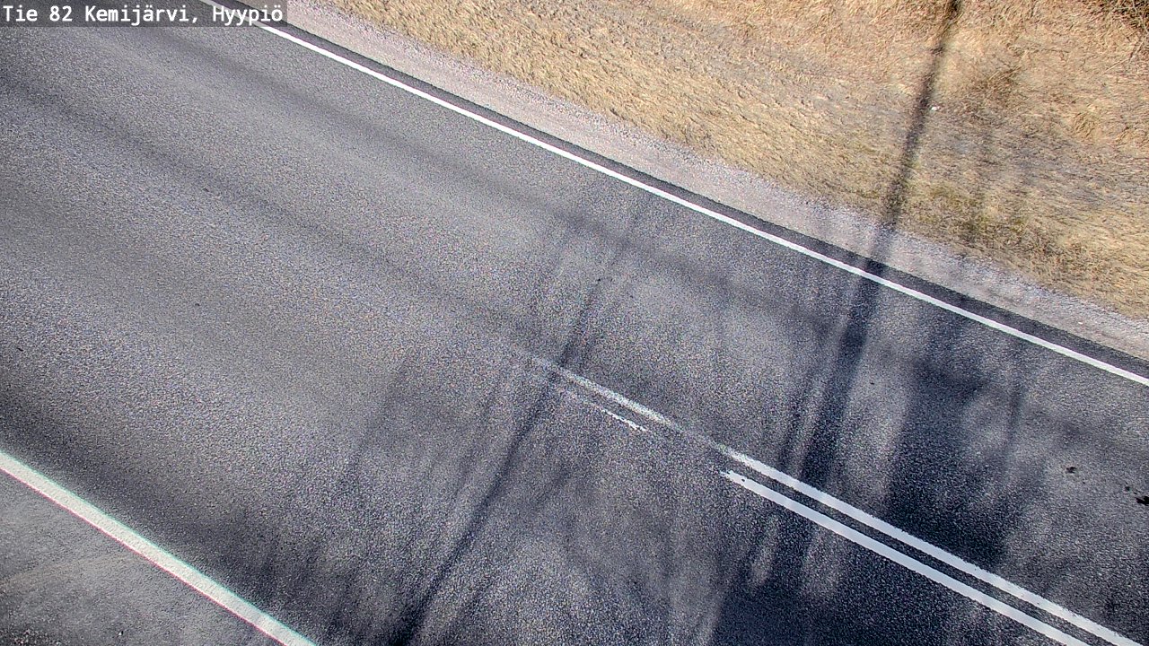 Weather Camera Image Väg 5 Kemi träsk, hyypiö, Kemijärvi, Lappi
